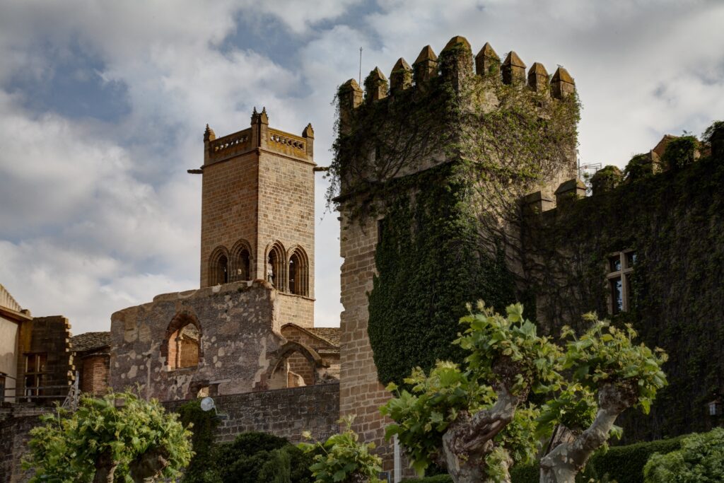 luxury castle hotel - Parador de Olite, Spain