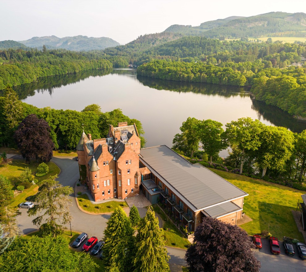 luxury castle hotel - Fonab Castle, Scotland