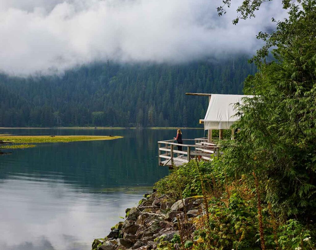 luxury glamping destination