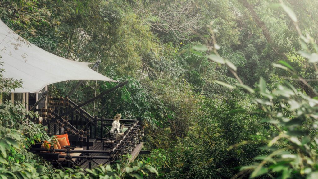 luxury glamping destination
